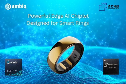 Edge AI Chiplet For Smart Ring Edge AI Chiplet For Smart Ring