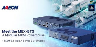 AAEON Releases MEX-BTS, a Modular Workstation with Type A & Type B MXM GPU Compatibility MEX-BTS