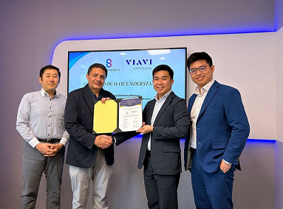 Squareroot8 VIAVI Partnership