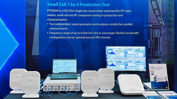 5G femtocell testing with the PVT360A 5G femtocell testing with the PVT360A