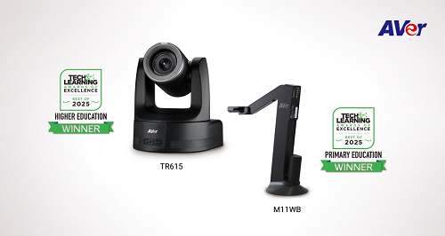 AVer M11WB and TR615 Tech & Learning Awards