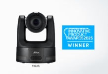 AVer TR615 Named Winner of 2025 Sound & Video Contractor Innovative Product Award TR615