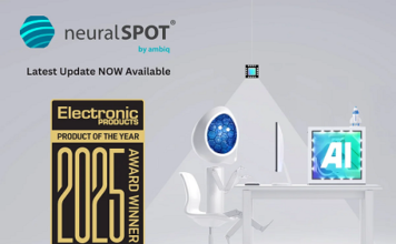 Ambiq neuralSPOT Wins 2025 EDN Product of the Year Award Ambiq neuralSPOT Wins 2025 EDN Product of the Year Award