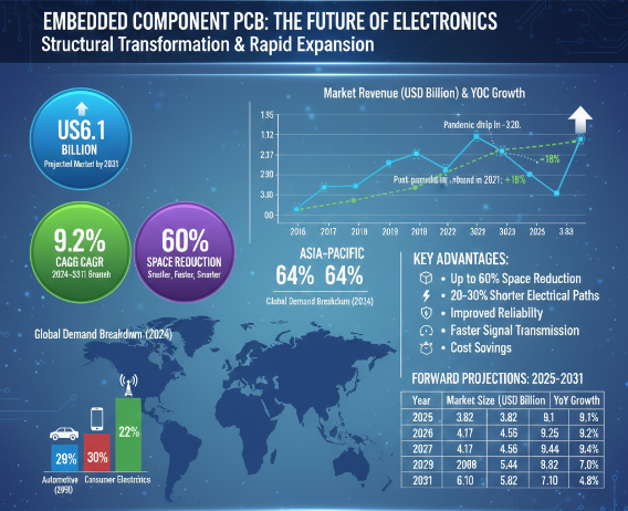 Embedded Component PCB Market Embedded Component PCB Market
