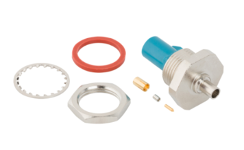 IP67 Fakra Rear Mount Bulkhead Plug