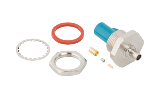 IP67 Fakra Rear Mount Bulkhead Plug