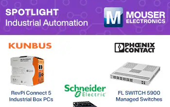 Mouser Expands Industrial Automation Portfolio with Advanced Networking, Motion Control, and Safety Solutions Industrial Automation