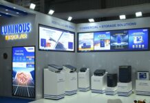 Luminous Power Technologies Showcases its Complete Solar and Energy Storage Portfolio at Intersolar India 2026 Luminous Solar Products Display at Intersolar India Expo