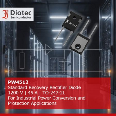PW4512 45A 1200V Rectifier Diode