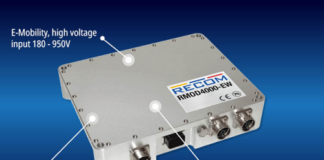 4kW E-Mobility DC/DC Features 180-950VDC Input RECOM RMOD4000 4kW DC/DC Converter
