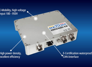 4kW E-Mobility DC/DC Features 180-950VDC Input RECOM RMOD4000 4kW DC/DC Converter
