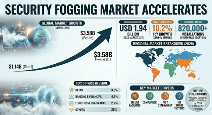 Security Fogging Systems 2026: 9.6% CAGR & Rising Retail Demand Security Fogging Systems