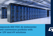STMicroelectronics expands 800 VDC AI datacenter power conversion portfolio with new 12V and 6V architectures in collaboration with NVIDIA 800 VDC AI datacenter power conversion