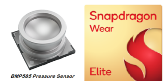 BMP585 sensor validated for Snapdragon Wear Elite Platform