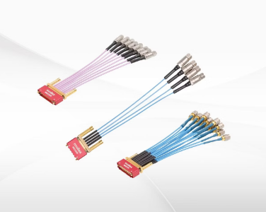 Cardinal multi-port coaxial assemblies