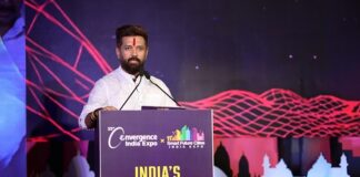 Chirag Paswan at Convergence India Expo 2026