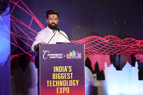 Chirag Paswan at Convergence India Expo 2026