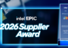 Infineon honored with Intel EPIC Supplier Award 2026 for world-class execution and collaboration EPIC Supplier Award 2026