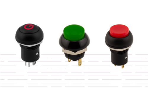 Panel Mount Push Button Switches
