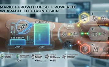 Self-Powered and Wearable Electronic Skin Market
