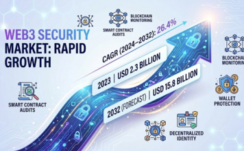 Web3 Security Market to Surpass USD 15.8 Billion by 2032 at 26.4% CAGR Amid Rising Crypto Attacks and DeFi Growth Web3 security market