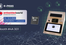 e‑peas to showcase a simplified path to powering the Ambient IoT at Embedded World: Booth #4A 301 Embedded World