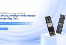 40 eTOPS Edge AI Accelerator Powered by NXP Ara240 launched by Forlinx AI accelerator