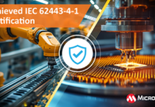 Microchip Technology Earns IEC 62443-4-1 ML2 Industrial Automation and Control System Certification From UL Solutions IEC 62443-4-1 ML2