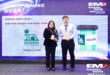 Double Win: Indium Corporation’s CW-807RS and Indium12.9HF Receive EM Asia Innovation Honors EM Asia Innovation Honors