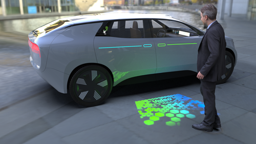 Infineon MEMS Technology Powers Valeo Ground Projection Module