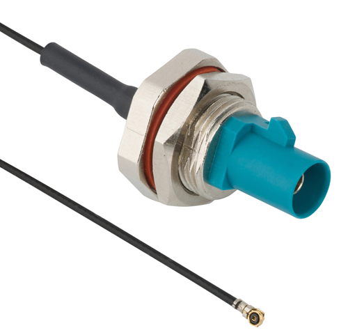 AMC to IP67 FAKRA Bulkhead Cable Assemblies