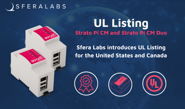 Strato Pi CM and Strato Pi CM Duo UL Listing