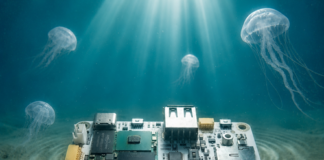 Jellyfish + Edge AI: Grinn and Synaptics Showcase the Synaptics Coralboard™ at Google I/O 2026 Synaptics Coralboard