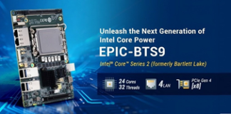 AAEON EPIC-BTS9 Delivers Intel Core Series 2 Processing on a 4″ Single-Board AAEON EPIC-BTS9