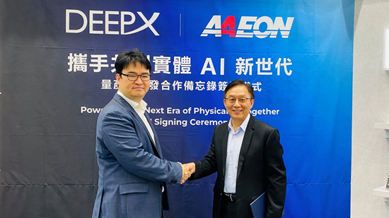 AAEON DEEPX AI Semiconductor Partnership