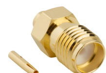HIGH-FREQUENCY SMA JACK ENABLES DESIGN VERSATILITY IN MICROWAVE AND TEST APPLICATIONS HIGH-FREQUENCY SMA JACK
