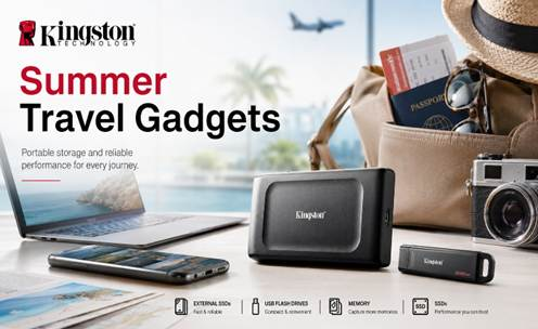 Kingston Summer Travel Gadgets Kingston Summer Travel Gadgets