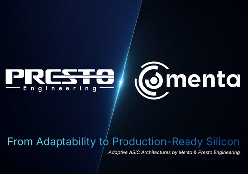 Menta x Presto PR 2026 Embedded FPGA Technology