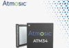 Mouser Starts Shipping Atmosic ATM34/e SoC for Ultra-Low Power IoT Applications Atmosic ATM34/e SoC