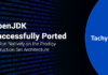 TACHYUM DEMONSTRATES OPENJDK ON PRODIGY UNIVERSAL PROCESSOR PRODIGY UNIVERSAL PROCESSOR