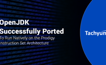 TACHYUM DEMONSTRATES OPENJDK ON PRODIGY UNIVERSAL PROCESSOR PRODIGY UNIVERSAL PROCESSOR