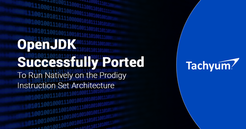 banner OpenJDK PRODIGY UNIVERSAL PROCESSOR
