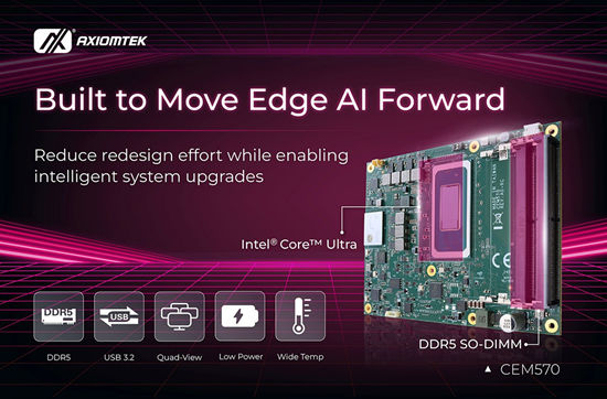 Axiomtek CEM570 COM Express Type 6 Module