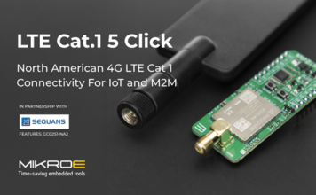 LTE Cat 1 bis cellular connectivity