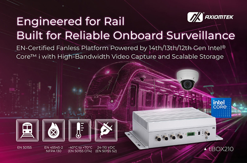 tbox210 Axiomtek tBOX210 Rail Embedded System