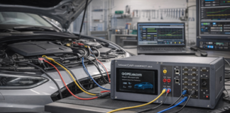 Scalable desktop test platform for modern automotive control units Scalable desktop test platform