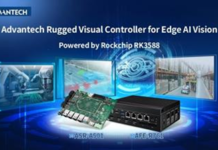 Advantech Rugged Visual Controller for Edge AI Vision with Rockchip RK3588 Advantech Rugged Visual Controller