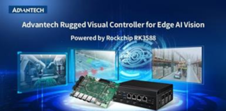 Advantech Rugged Visual Controller for Edge AI Vision with Rockchip RK3588 Advantech Rugged Visual Controller