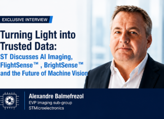 Turning Light into Trusted Data: STMicroelectronics is Powering the Future of AI Imaging and Machine Vision STMicroelectronics, Alexandre Balmefrezol , EVP Imaging sub-group,