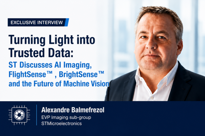 STMicroelectronics, Alexandre Balmefrezol , EVP Imaging sub-group, 